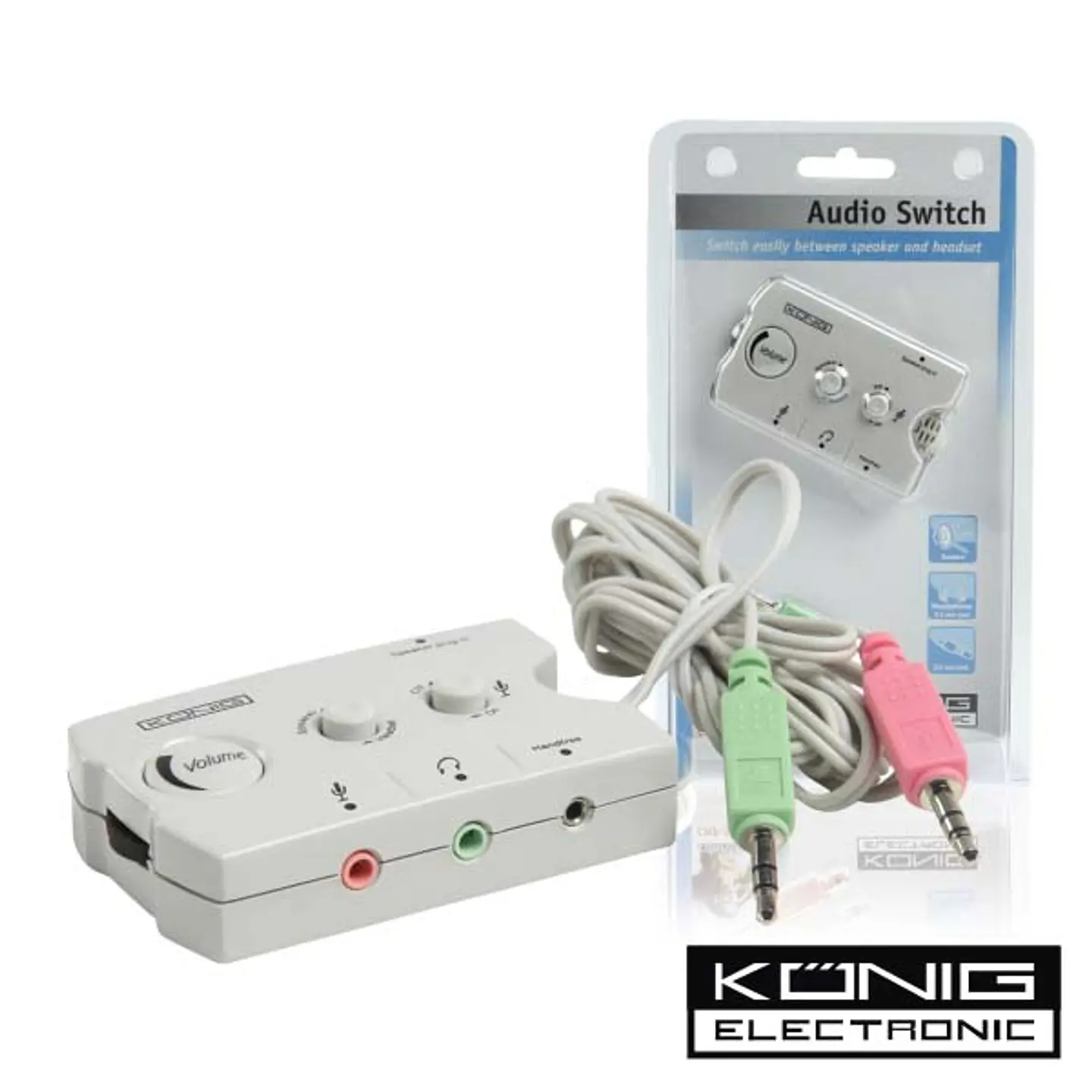 COMUTADOR DE ÁUDIO KONIG 1