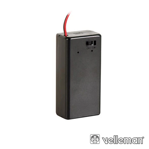 SUPORTE P/ 1 PILHA DE 9V VELLEMAN