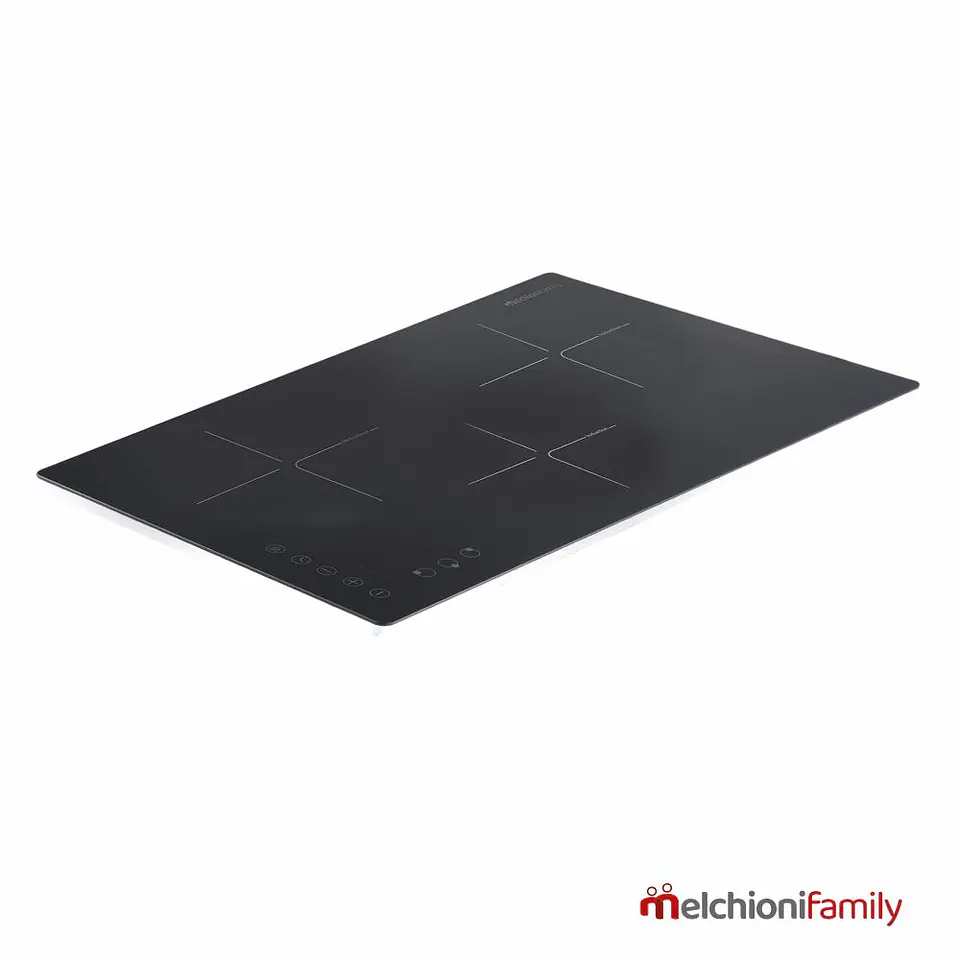 Placa de Indução Tripla Vitrocerâmica 2000W MELCHIONI FAMILY 1