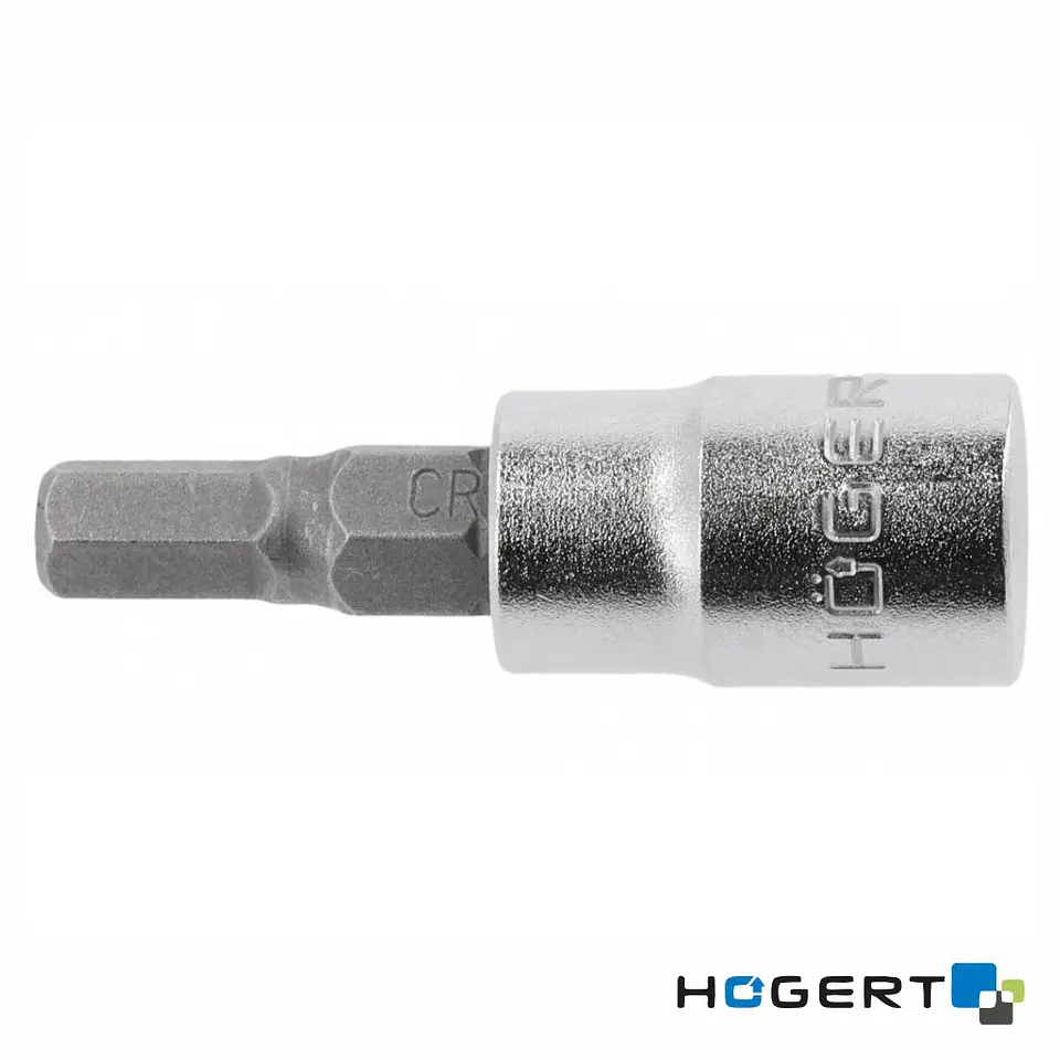 Chave de Caixa C/ Bit Hexagonal 5mm 1/4 HOGERT 1
