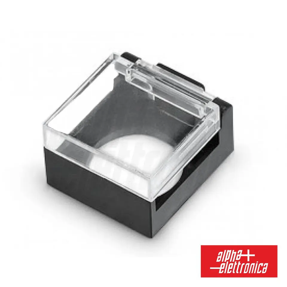 Caixa de Plástico P/ Comutador Pulsador Ø16mm 24.1x24.1mm 1