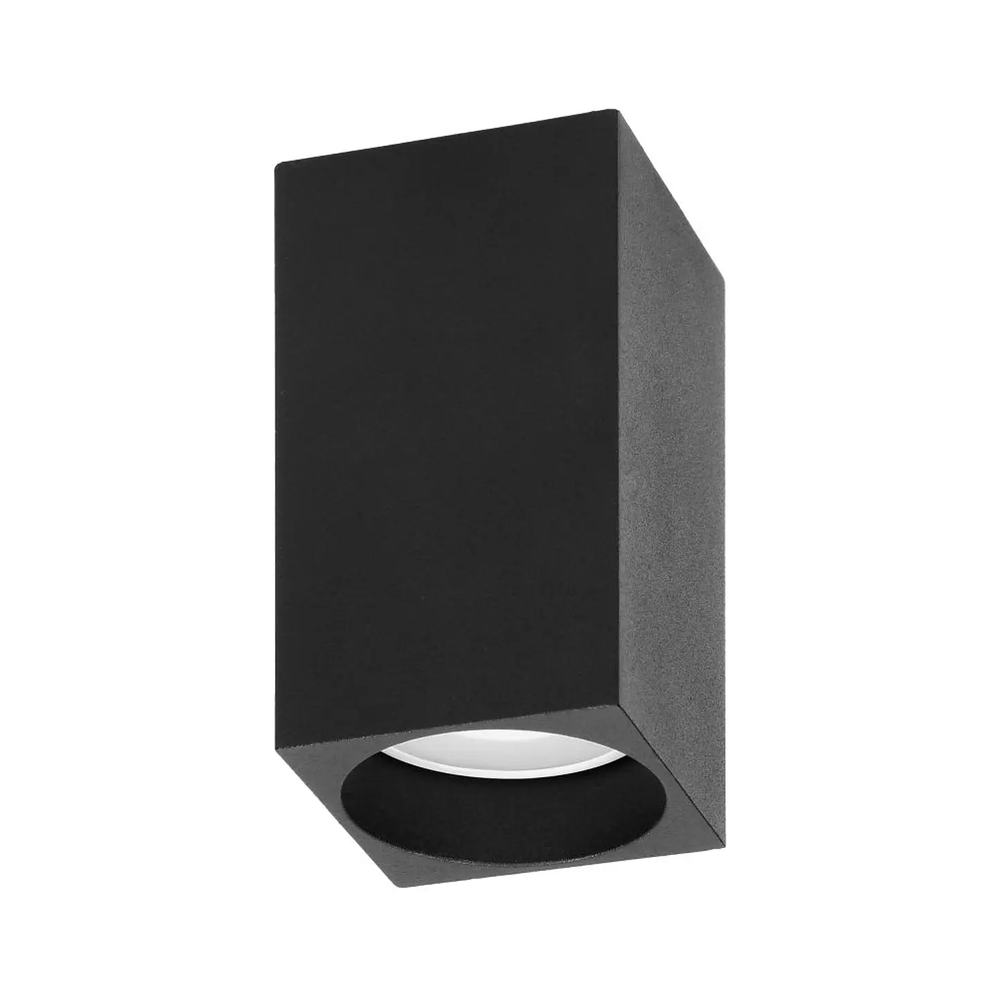 Candeeiro Teto/Parede Quadrado 50W 56mm Preto ADVITI 1