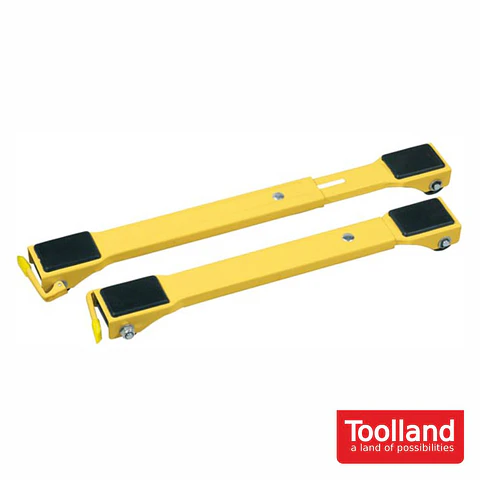 Conjunto 2 Bases P/ Carregar Mobiliário Max 250kg TOOLLAND