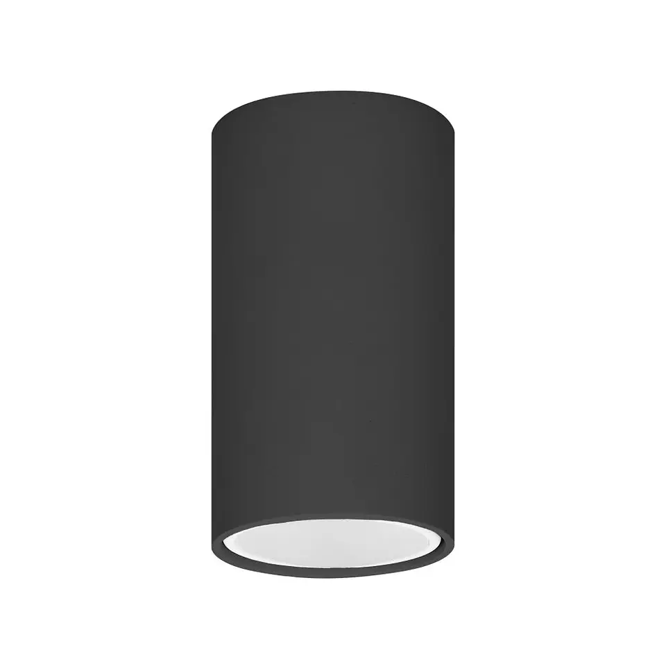Candeeiro Teto/Parede Redondo 50W 56mm Preto ADVITI 1