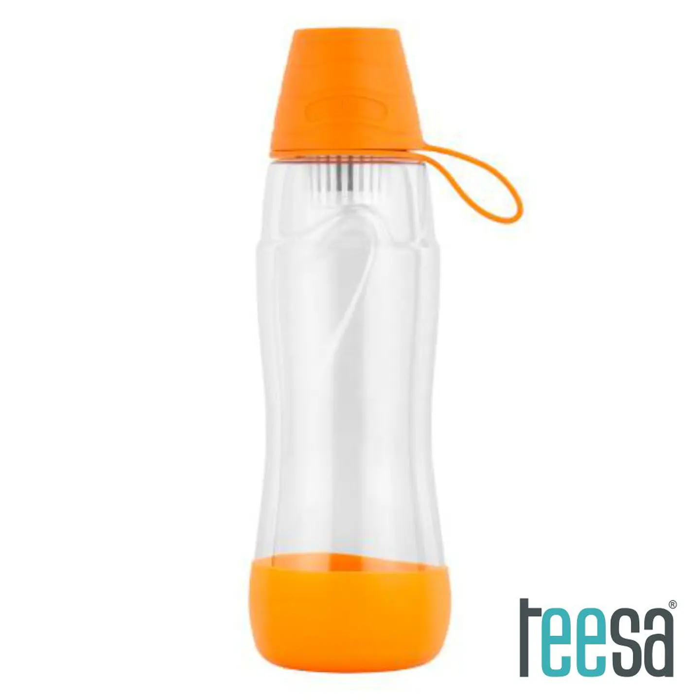 Garrafa C/ Filtro 550ml Laranja TEESA 1