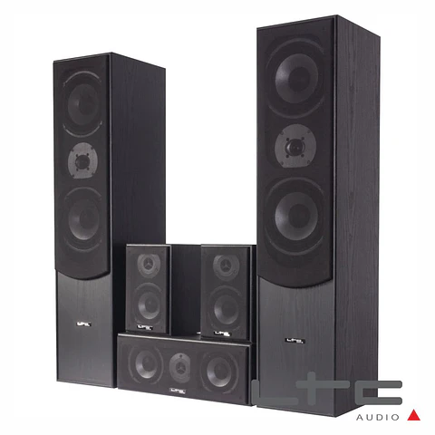 SISTEMA HOME THEATER 5.0 PRETO LTC