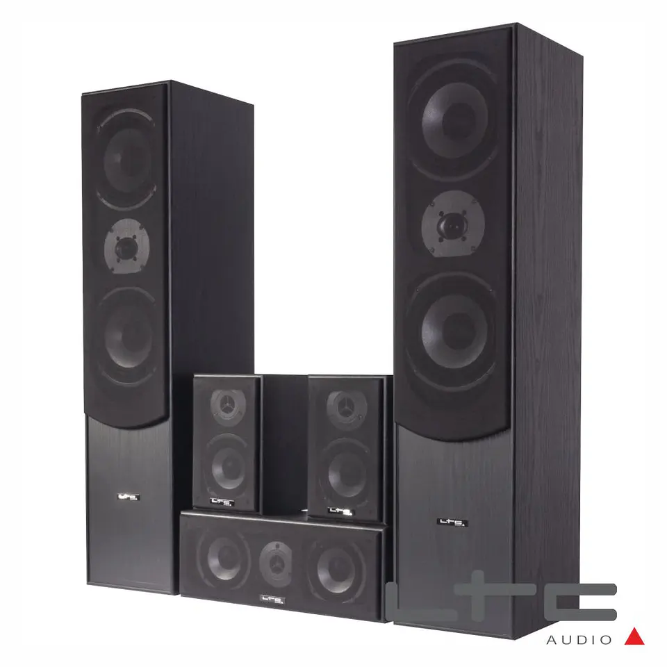 SISTEMA HOME THEATER 5.0 PRETO LTC 1