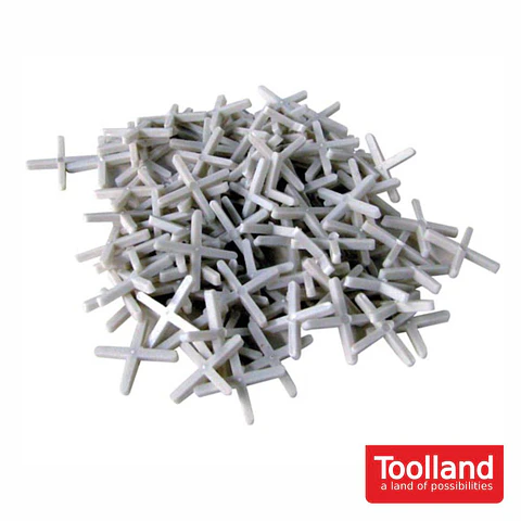Conjunto de 250 Separadores de Azulejos 4mm TOOLLAND
