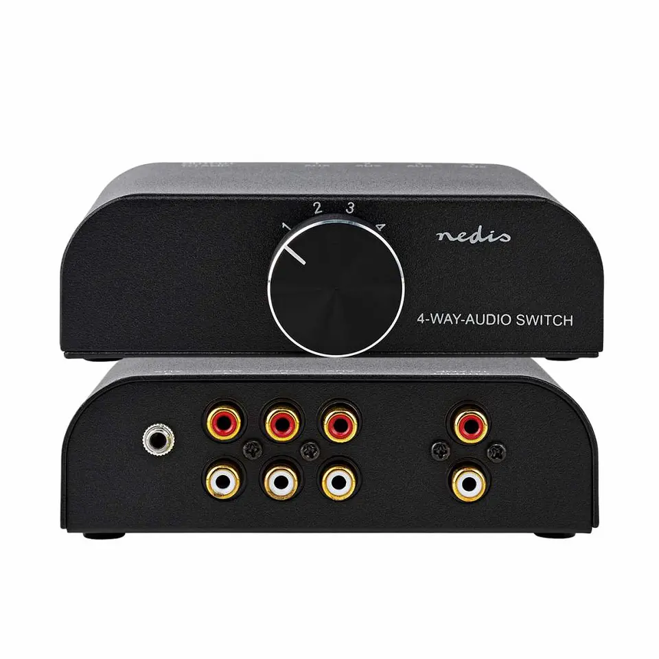 Comutador De Áudio 4 vias 1