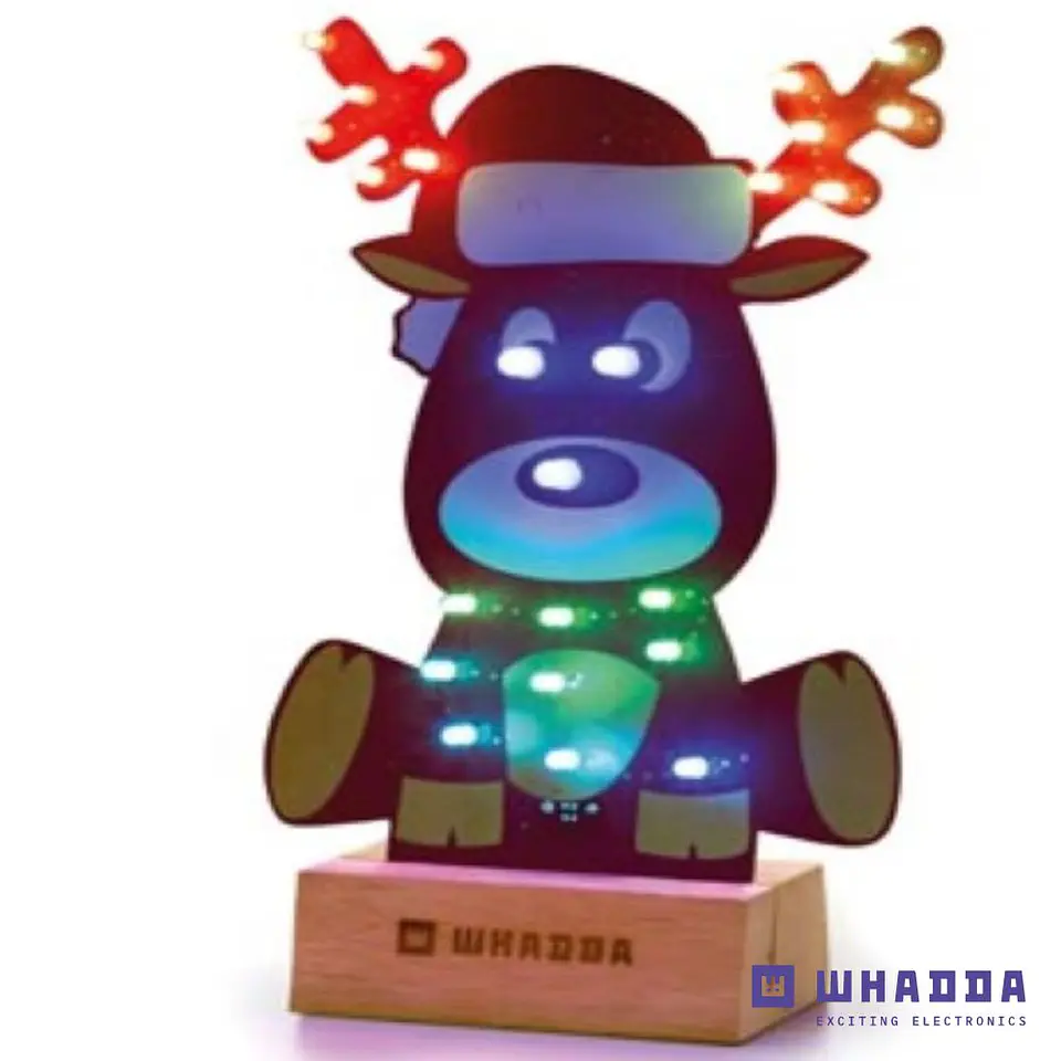 Kit Rudolf XL Programável Vermelho WHADDA 1
