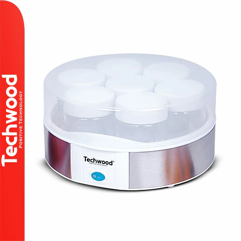 Iogurteira Elétrica 15W C/ 7 Copos TECHWOOD