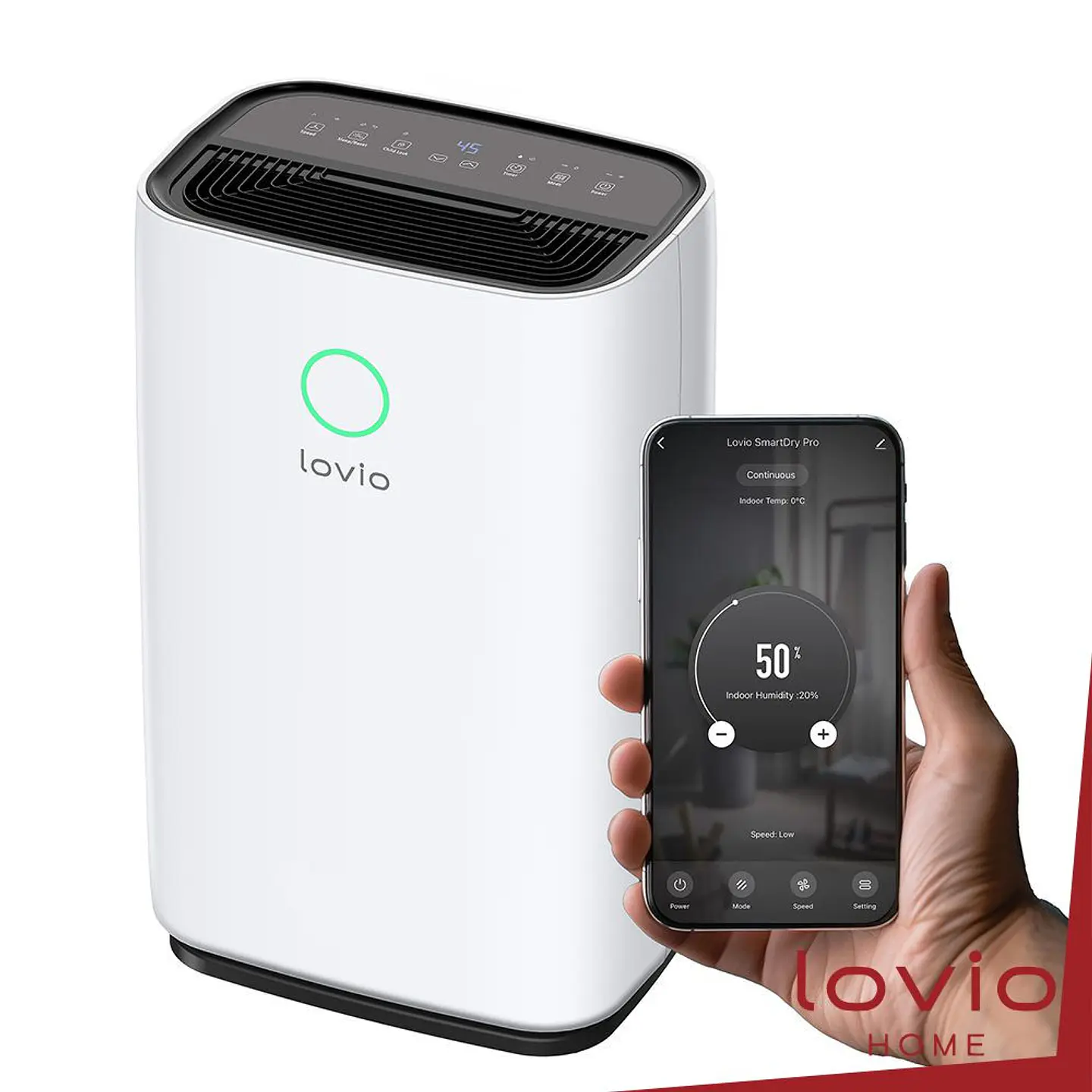 Desumidificador de Ar 25L/Dia WiFi 1