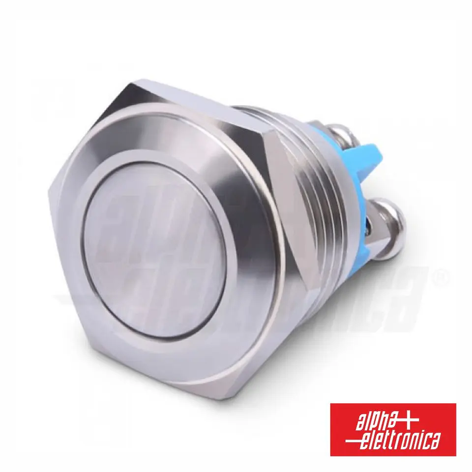 Comutador Pulsador Redondo IP65 230V Off/ (On) N.A 1