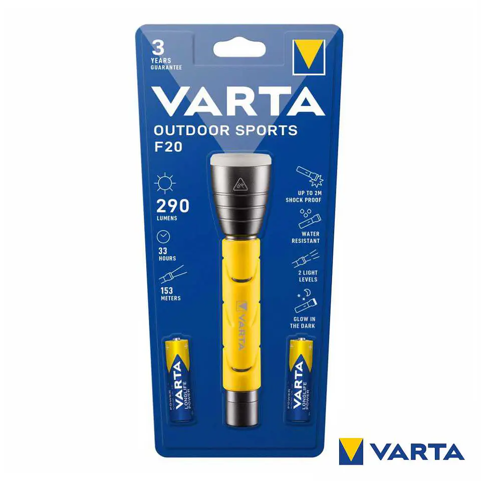 Lanterna LED F20 Outdoor Sports 290lm IPX4 VARTA 1