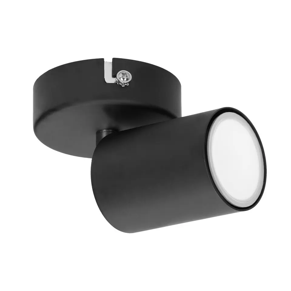 Candeeiro LED Teto/Parede 50W IP20 Preto ADVITI 1