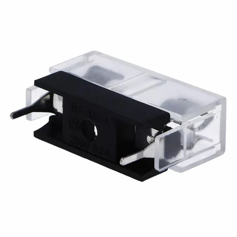 SUPORTE FUSÍVEIS 5X20MM P/ CI  C/ PROTEÇÃO PLÁSTICA VELLEMAN