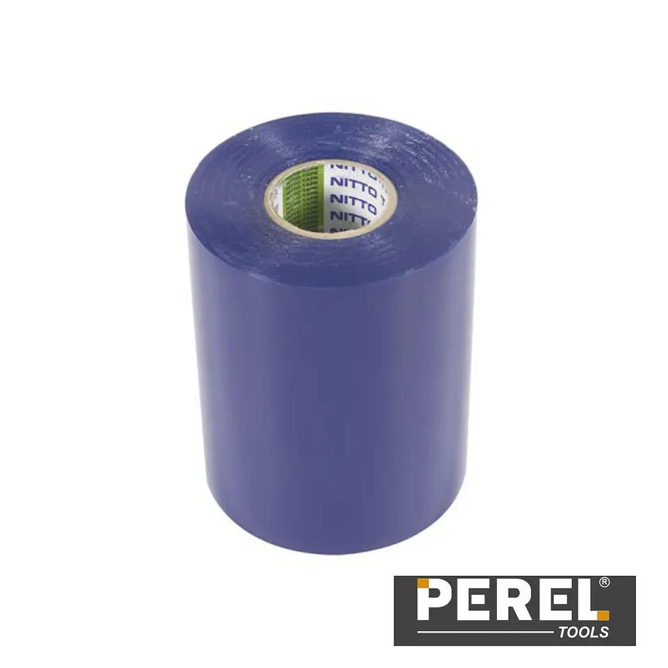Fita Isoladora Azul - 100 mm X 20M PEREL 1