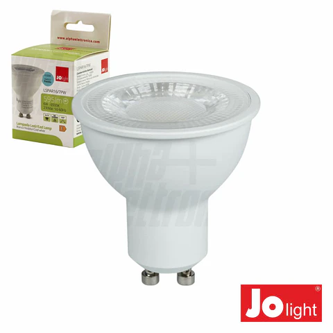 Lâmpada LED GU10 6W 105º 230V 6500K 595lm JOLIGHT