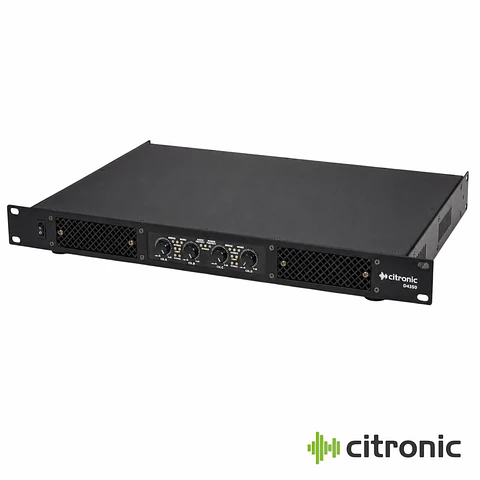 Amplificador Áudio 19" 4x350W 4 Canais CITRONIC