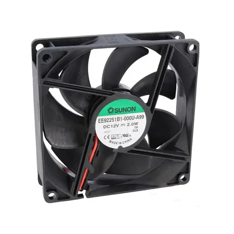 Ventoinha 12VDC 92x92x25mm 2 Fios EE92251B1-000U-A99 SUNON
