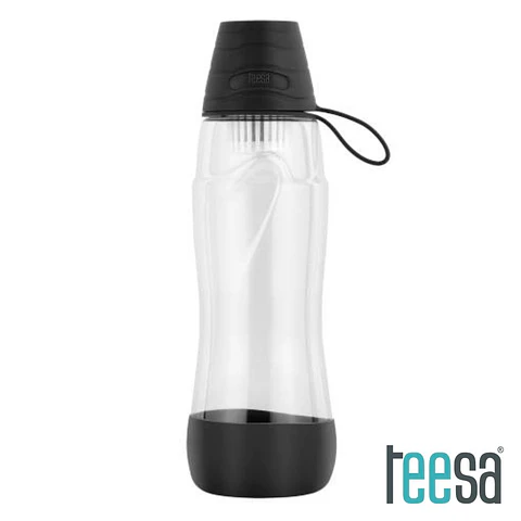 Garrafa C/ Filtro 550ml Preta TEESA