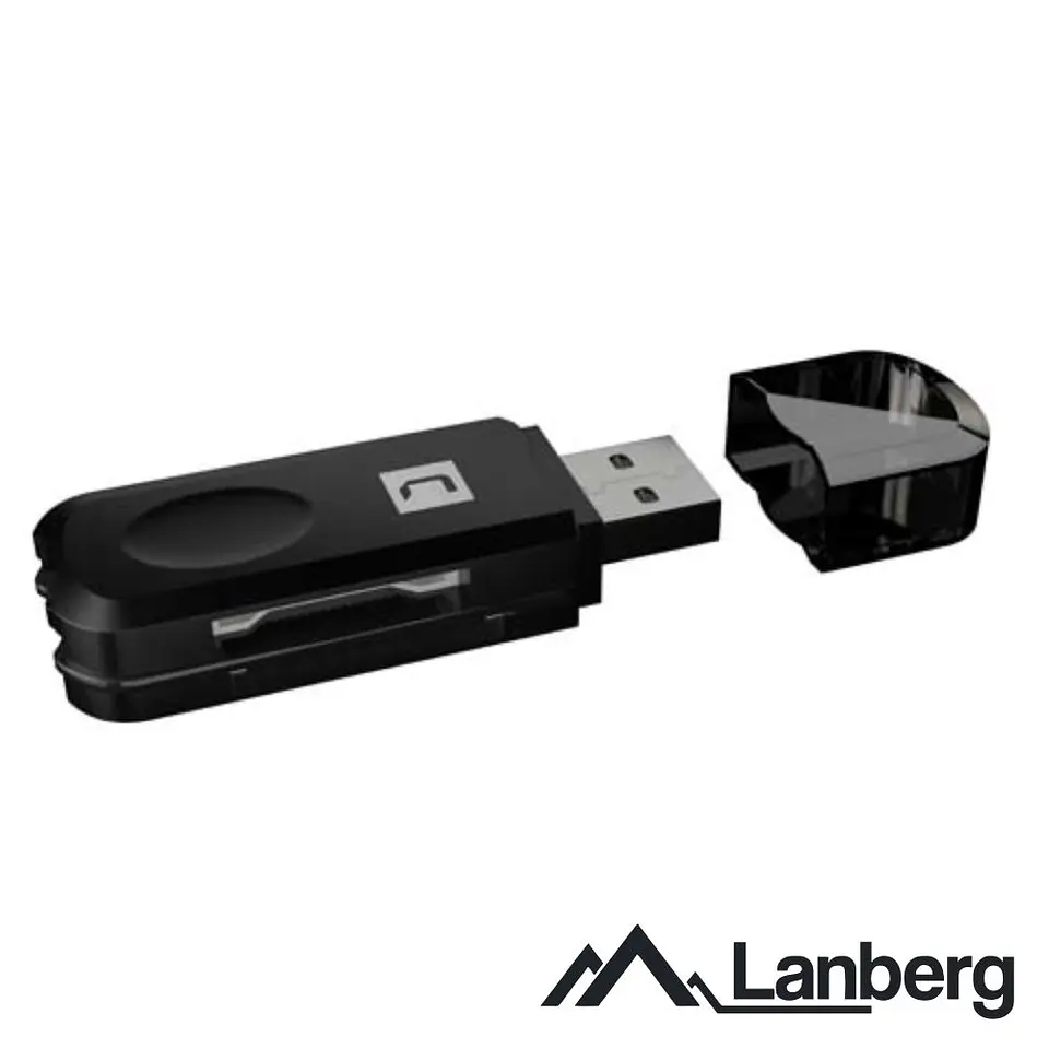 Leitor Cartões De Memória USB2.0 SD/MicroSD/MMC/MS NATEC 1