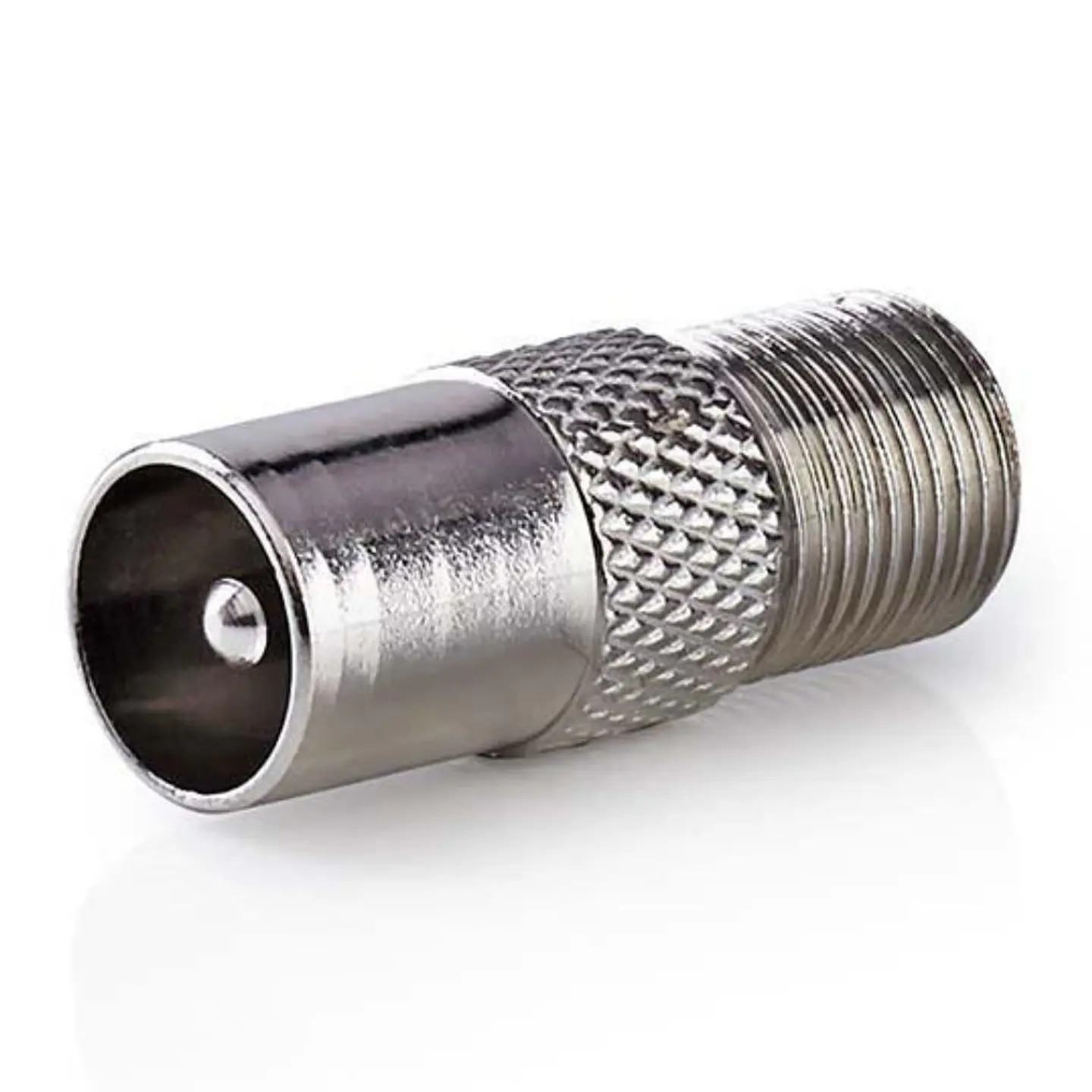 Ficha Adaptadora F Fêmea / Coaxial Macho 1