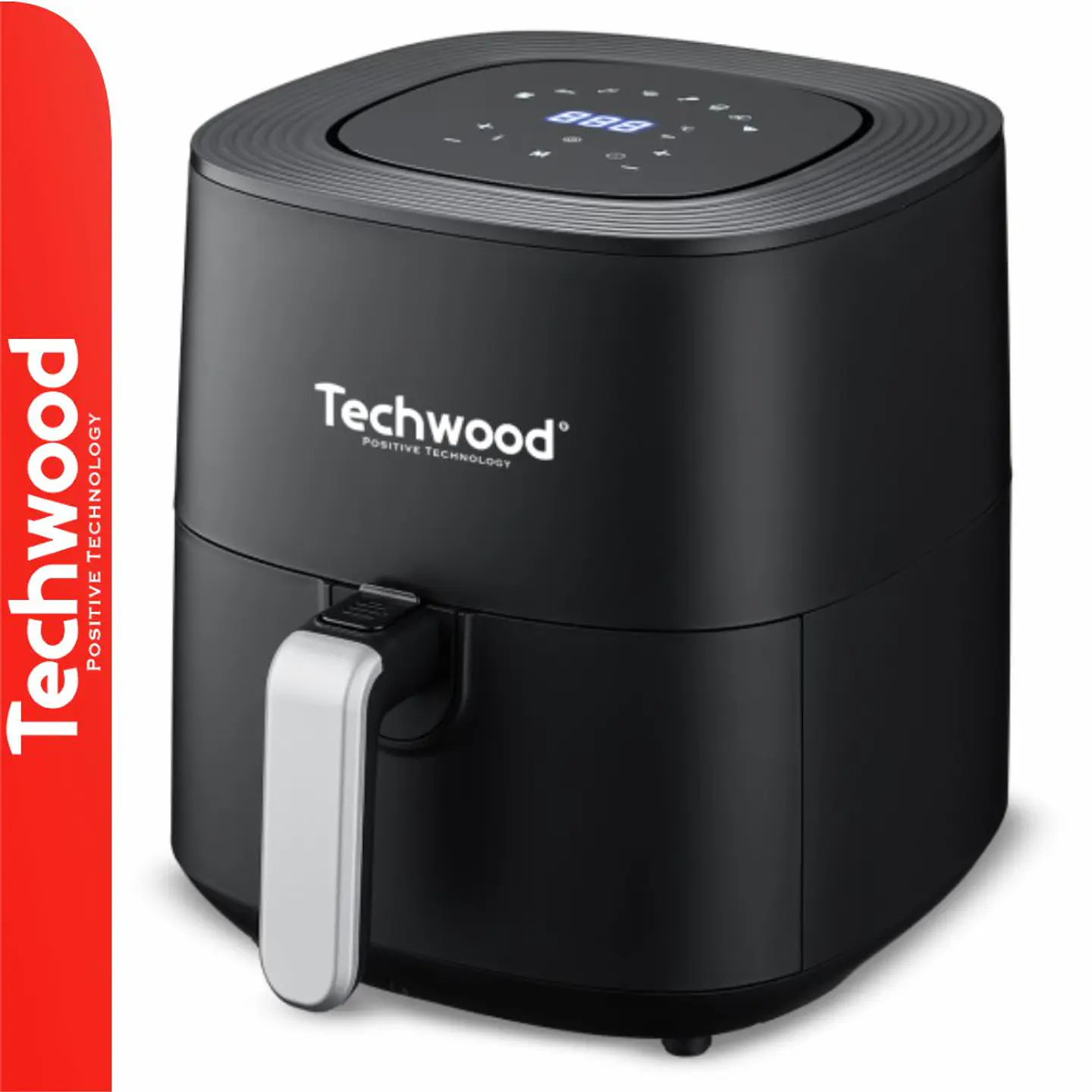 Fritadeira Elétrica S/ Óleo 1700W 5.5L~1.5kg TECHWOOD 1