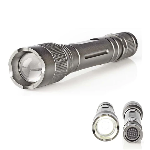 Lanterna LED 3W 150lm IPX5 Cinza Nedis