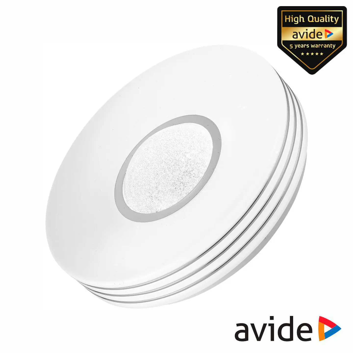 Aplique LED Redondo Teto 24W 380mm 4000K 2100lm AVIDE 1