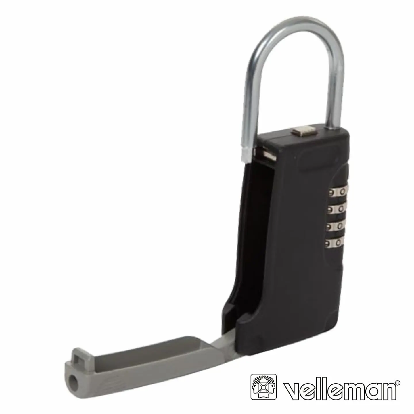 CHAVEIRO FORMATO CADEADO BLOQUEIO 4 DÍGITOS VELLEMAN 1