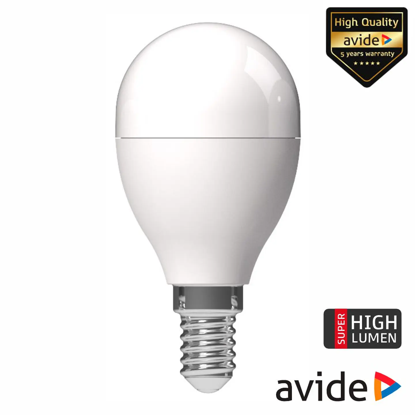 Lâmpada LED E14 Globo G45 2.9W 230V 4000K 470lm AVIDE 1