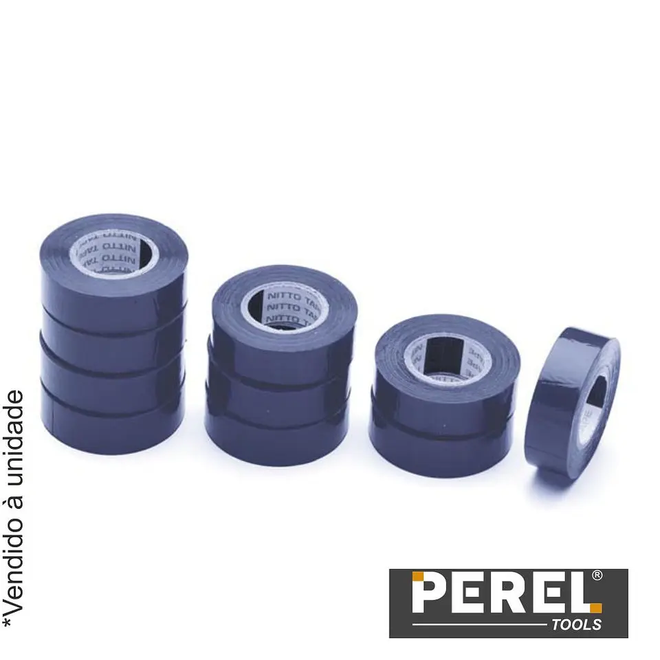 Fita Isoladora  Azul - 19 mm X 10 M PEREL 1