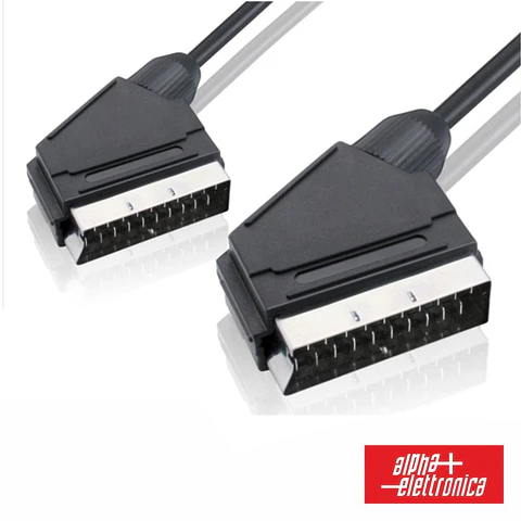 Cabo Scart Macho/Macho 21p 2.5m ALPHA