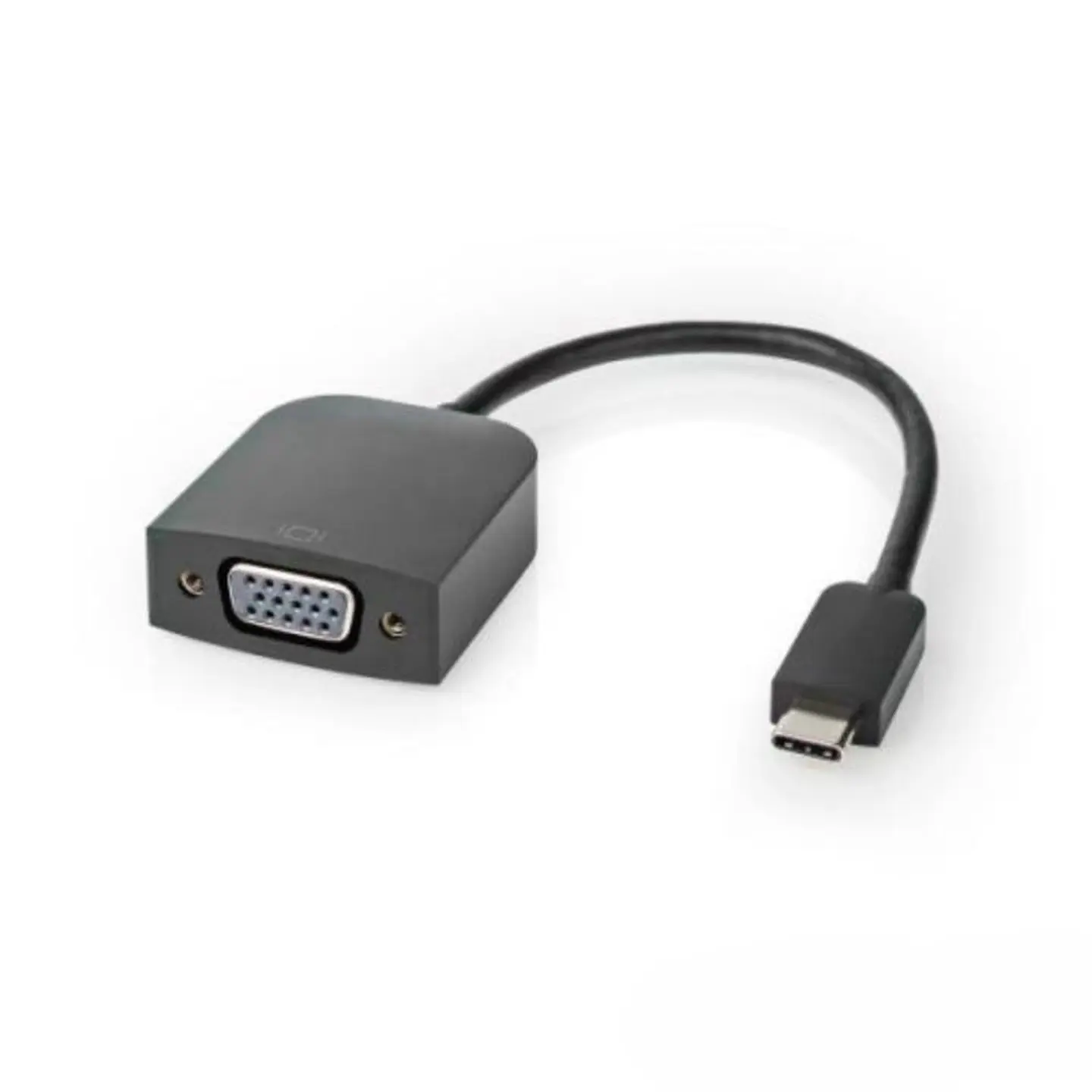 Cabo USB-C Macho / VGA Fêmea 0,2 m Preto NEDIS 1