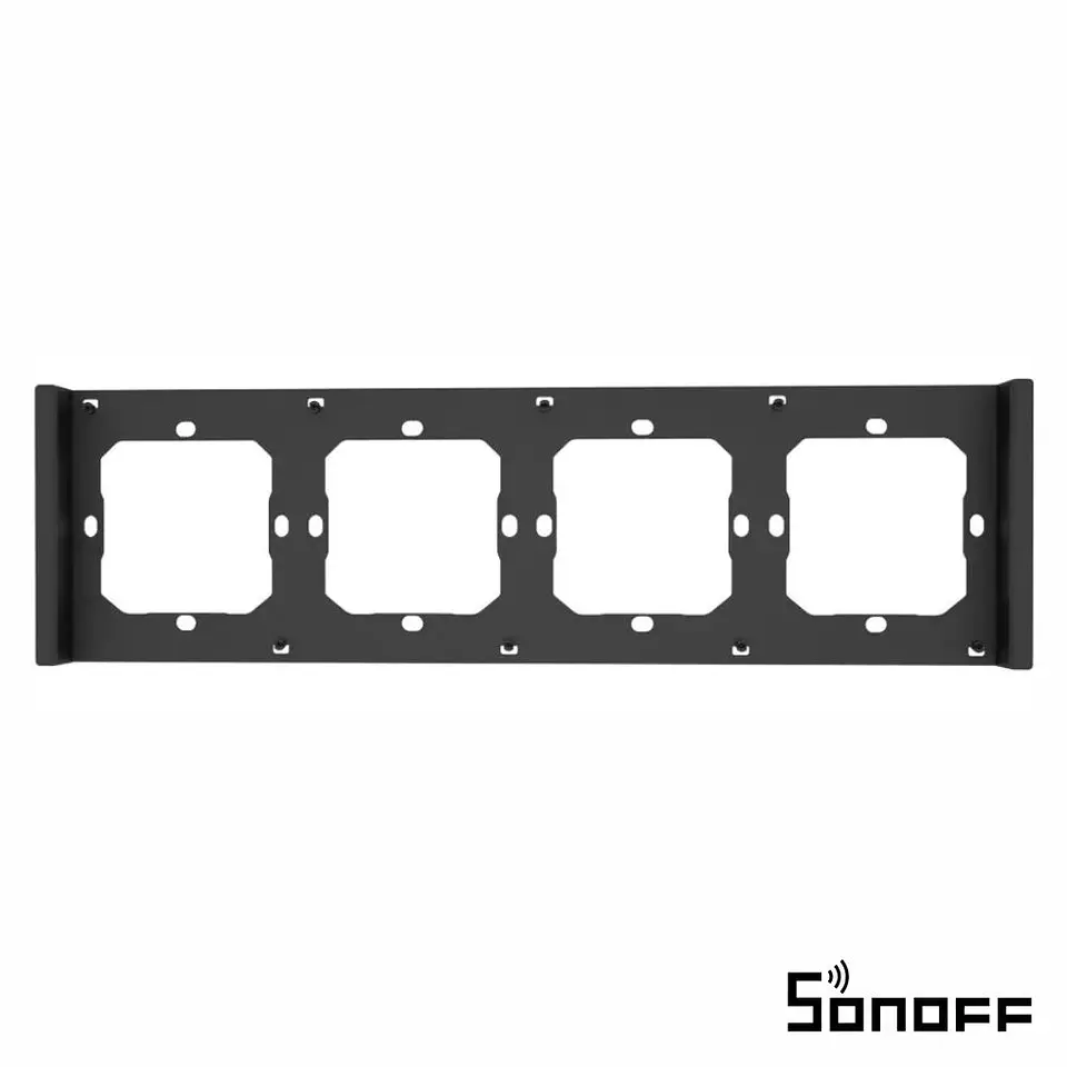 Moldura P/ 4 Interruptores Inteligentes M5-80 4 Gang SONOFF 1
