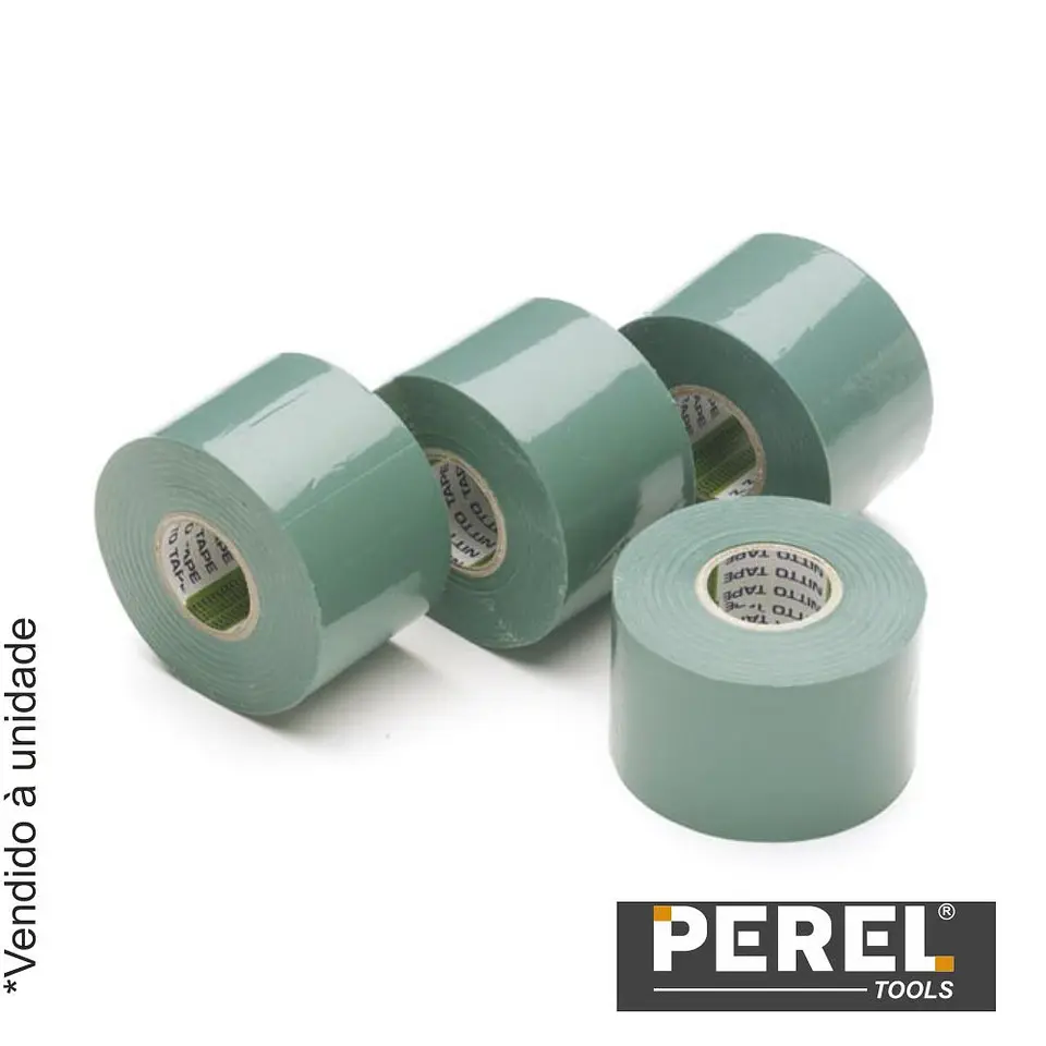 Fita Isoladora Verde - 50 mm X 20M PEREL 1