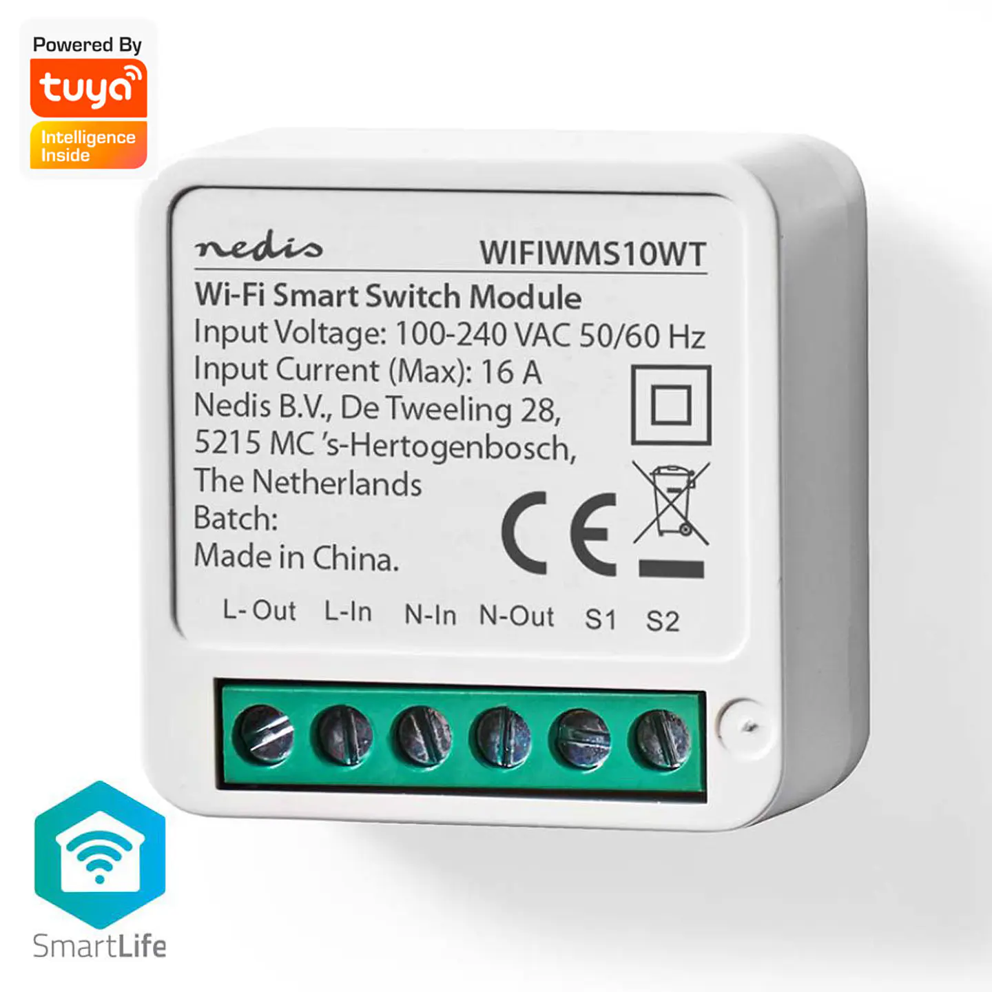 Interruptor de Encastrar Inteligente WiFi TUYA 1