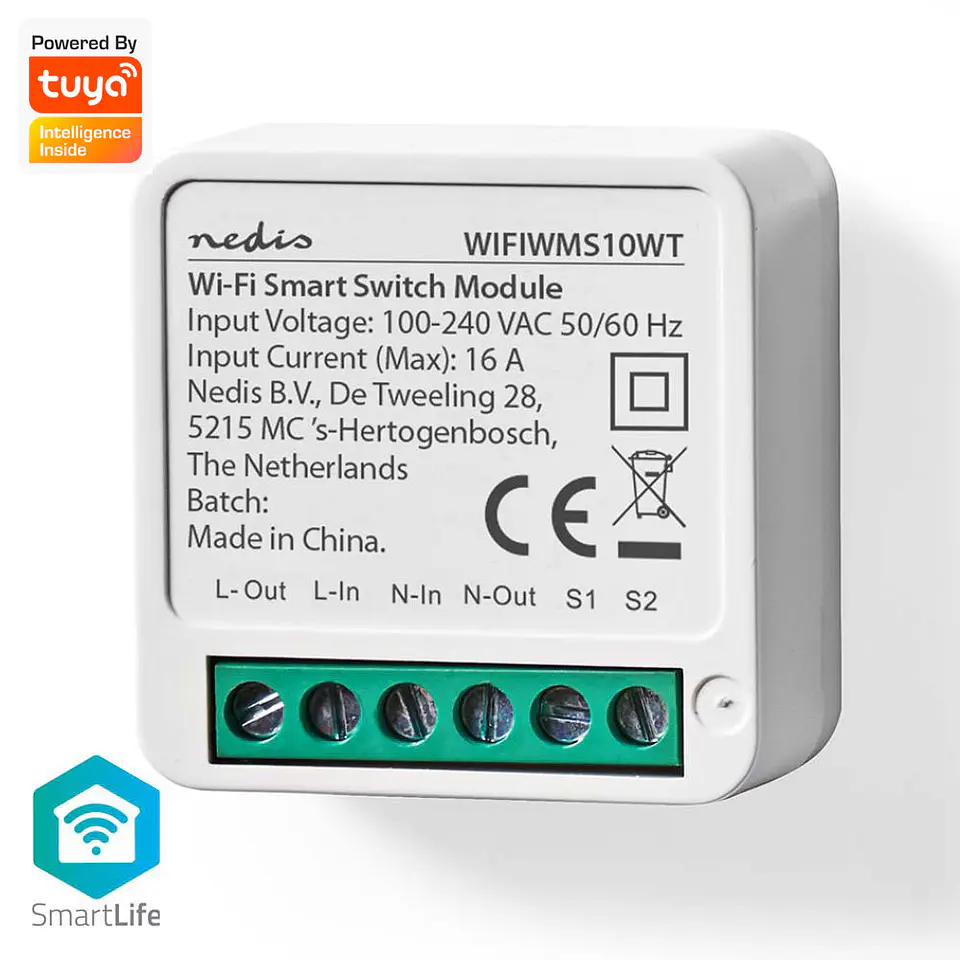 Interruptor de Encastrar Inteligente WiFi TUYA 1