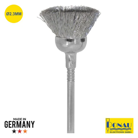 ESCOVA ARAME DE AÇO C/ Ø2.3MM DONAU