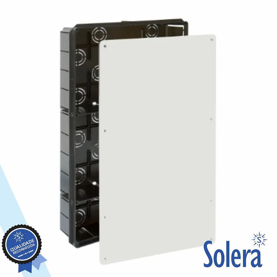 Caixa de Derivação Embutir 50 Entradas 300x500x85mm SOLERA 1