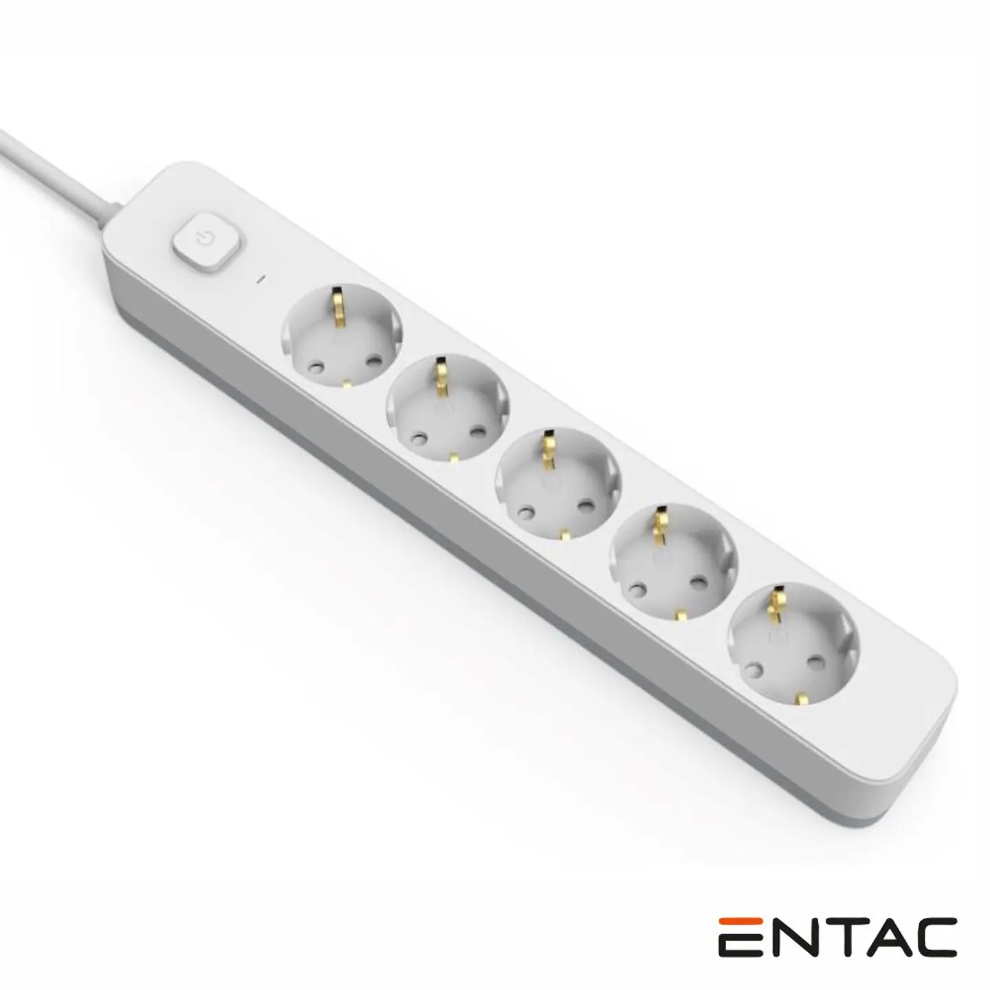 Extensão Elétrica 5x Schuko C/ Interruptor 3m ENTAC 1