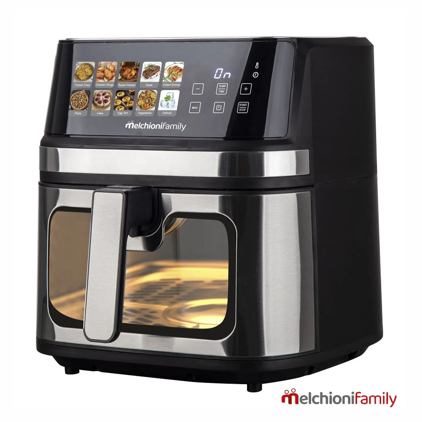 Fritadeira S/ Óleo Digital C/ Dupla Resistência 2200W 8L 1
