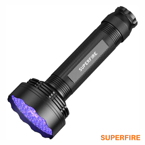 Lanterna UV IP46 6W 395nm IP46 SUPERFIRE