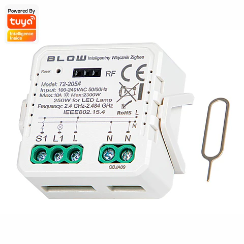 Módulo Relé 1 Canal 2300W 10A WIFI ZIGBEE TUYA