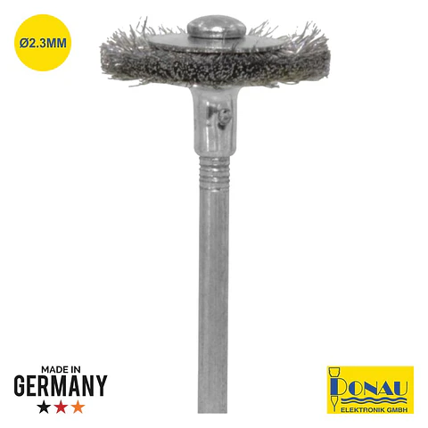 ESCOVA ARAME DE AÇO C/ Ø2.3MM DONAU