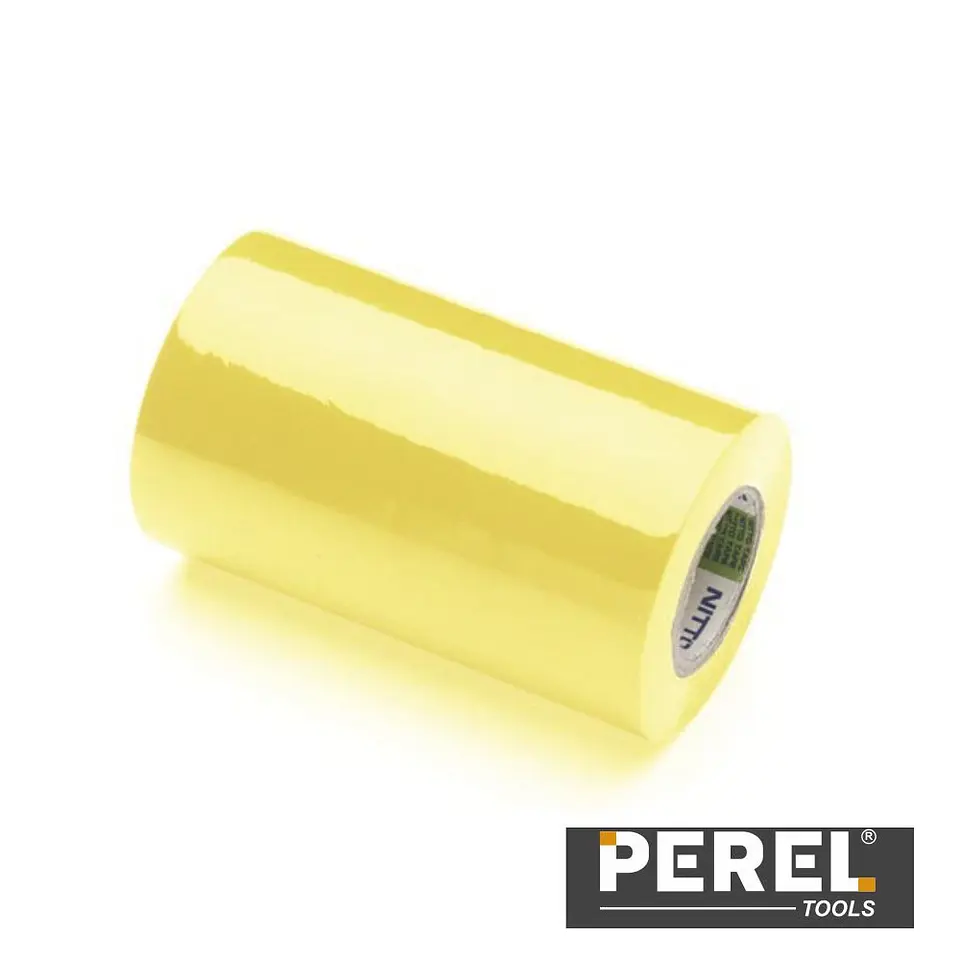 Fita Isoladora Amarela - 100 mm X 10M PEREL 1