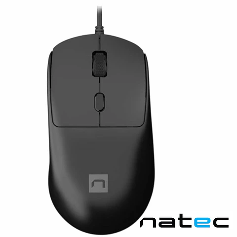 Rato Óptico Hawk 2 2400DPI Preto NATEC