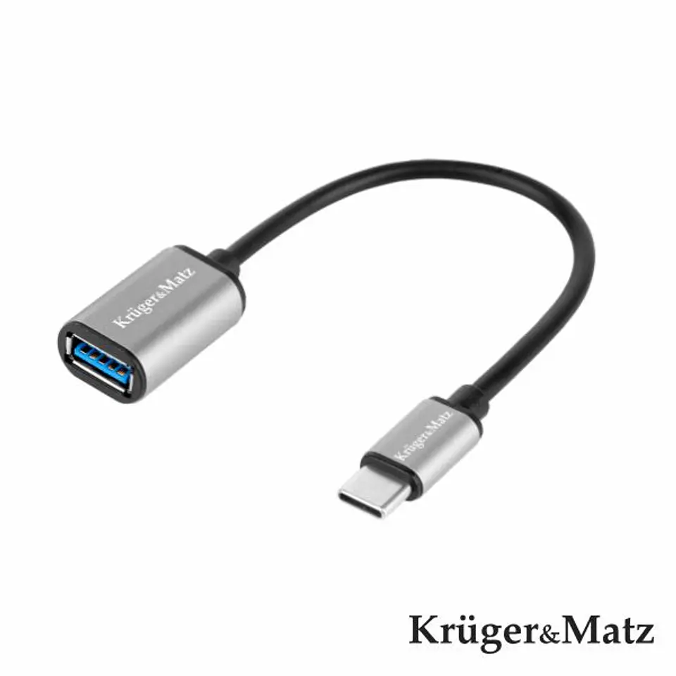 Adaptador USB-C Macho P/ USB-A 3.0 Fêmea KRUGER MATZ 1