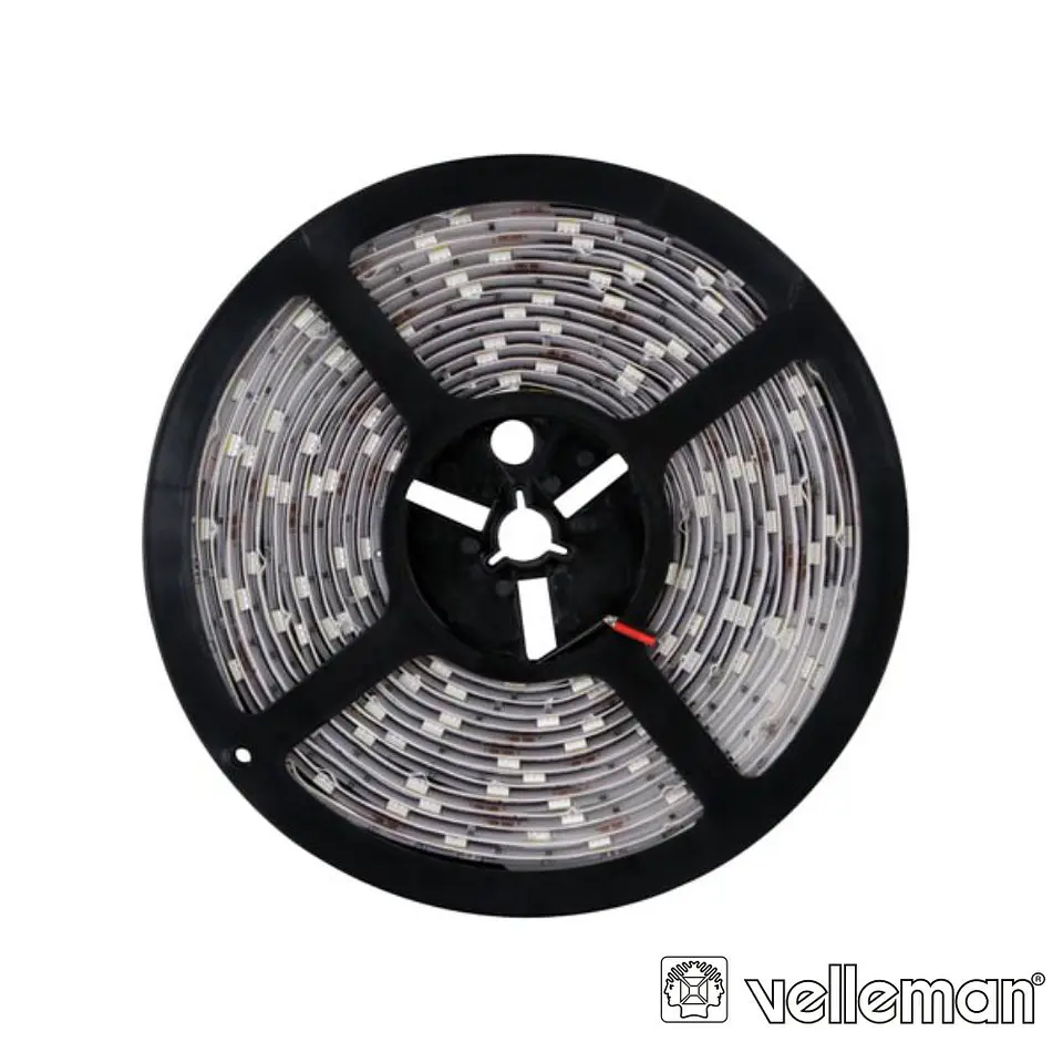 Fita LED Flexível Branco Frio 300 LED´S 5M 12V VELLEMAN 1